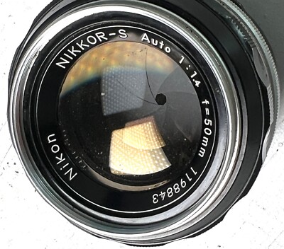 Nice Nikon NIKKOR-S Auto 50mm f1.4 MF Non-Ai Vintage Lens | eBay