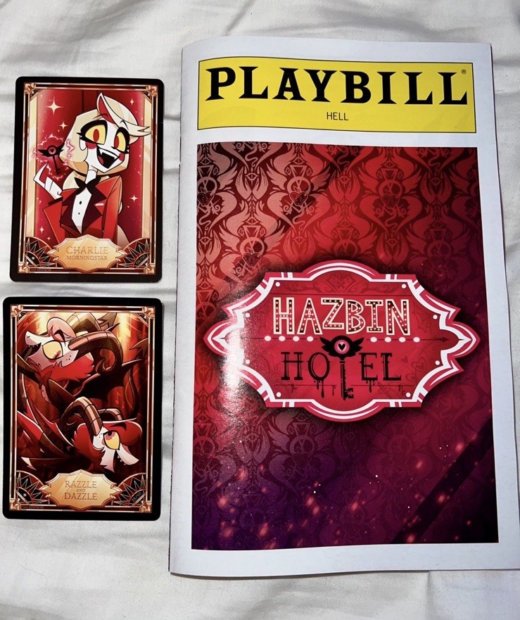 Hazbin Hotel Season 1 Official Promo PLAYBILL Exclusive Play Book