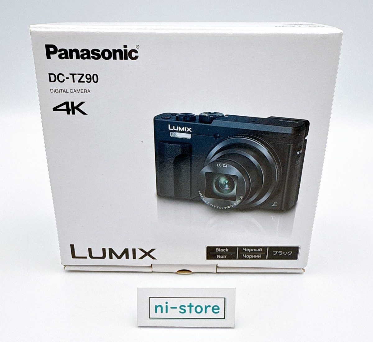 Panasonic Lumix DC-TZ90 Black Compact Digital Camera 20.3MP JP