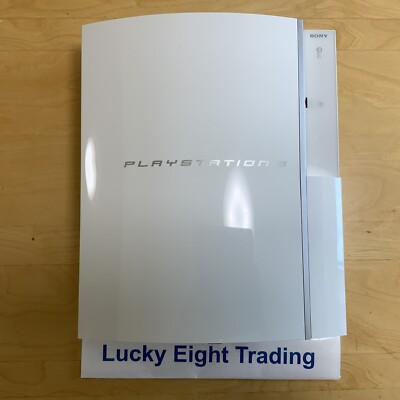 PS3 Ceramic White 80GB CECHL Console only PlayStation 3 Fat [H] | eBay
