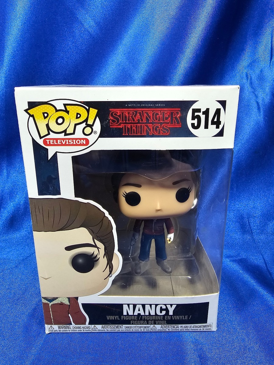 Funko Pop! Vinyl: Stranger Things - Nancy Wheeler (w/ Gun) #514