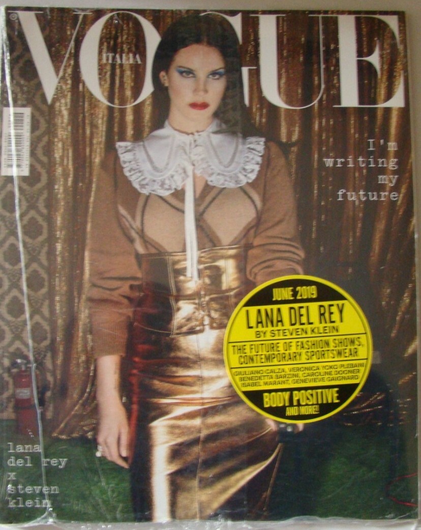 LANA DEL REY by STEVEN KLEIN VOGUE Italia Magazine June 2019 New