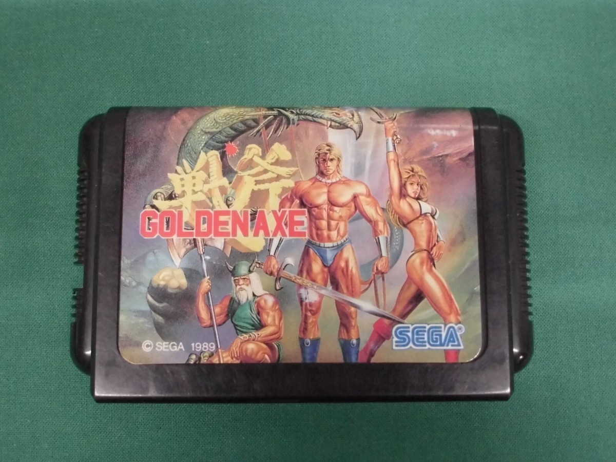 Mega-Drive Genesis -- Golden Axe -- JAPAN Game Sega. populer