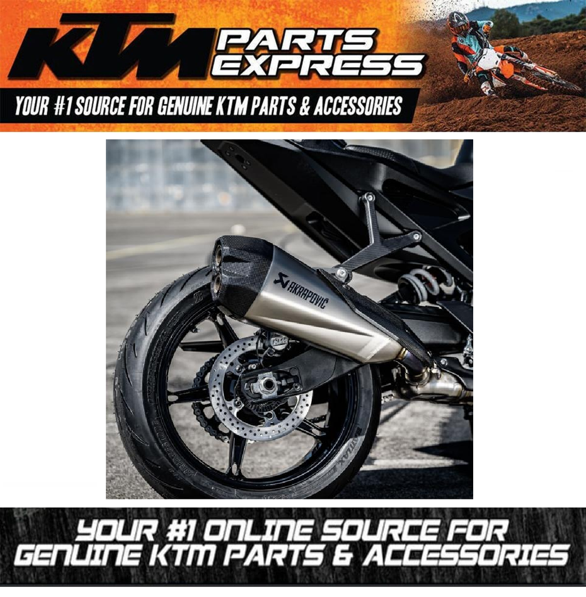 NEW KTM AKRAPOVIC 