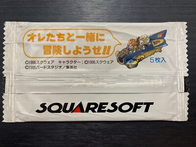 Chrono Trigger Prism Card Pack 5Crds In Sealed Japanese (SQUARE