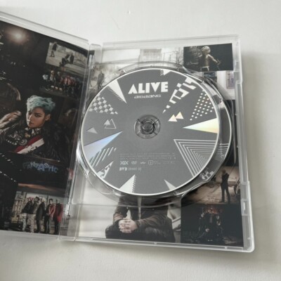 BIGBANG ALIVE CD + 2DVD + 58P PHOTO BOOK Limited Edition USED