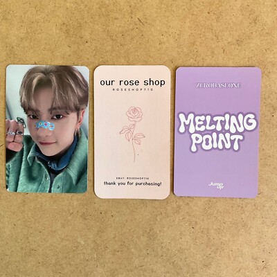 ZB1 Zerobaseone Melting Point Official Jump Up Photobook Lucky