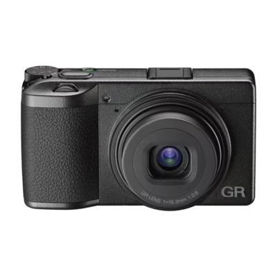 Ricoh GR III 1080p 24.2MP f/2.8 Compact Digital Camera - Black