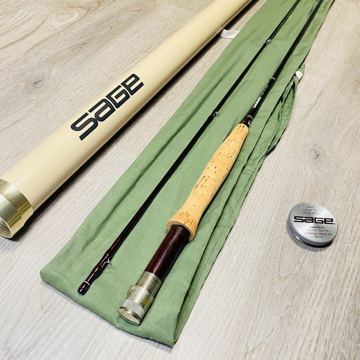Sage Fly Rod Graphite ⅢModel 279LL2番 希少