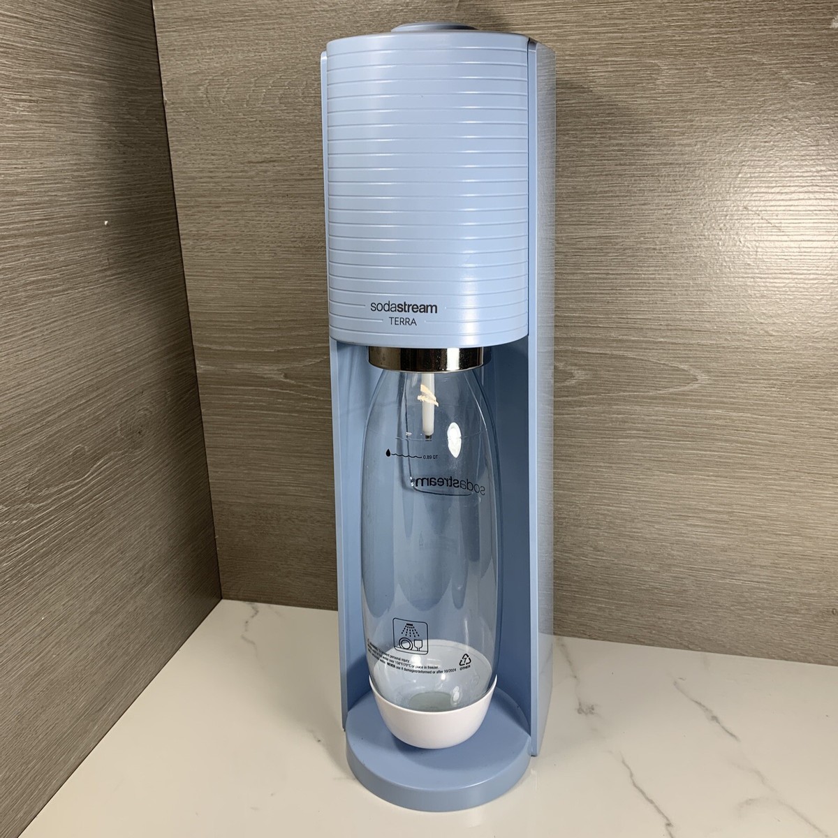 SodaStream Terra Sparkling Water Maker Misty Blue NO CO2 | eBay