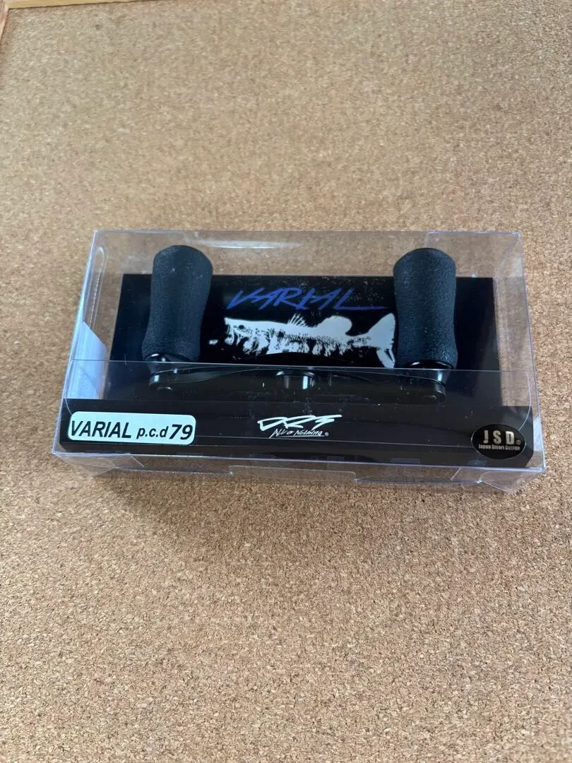 DRT VARIAL P.C.D 79 Reel Handle Black Japan New Baitcasting Tackle