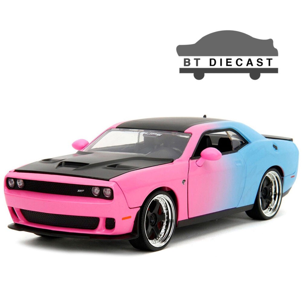 JADA PINK SLIPS 2015 DODGE CHALLENGER SRT HELLCAT 1/24 PINK w