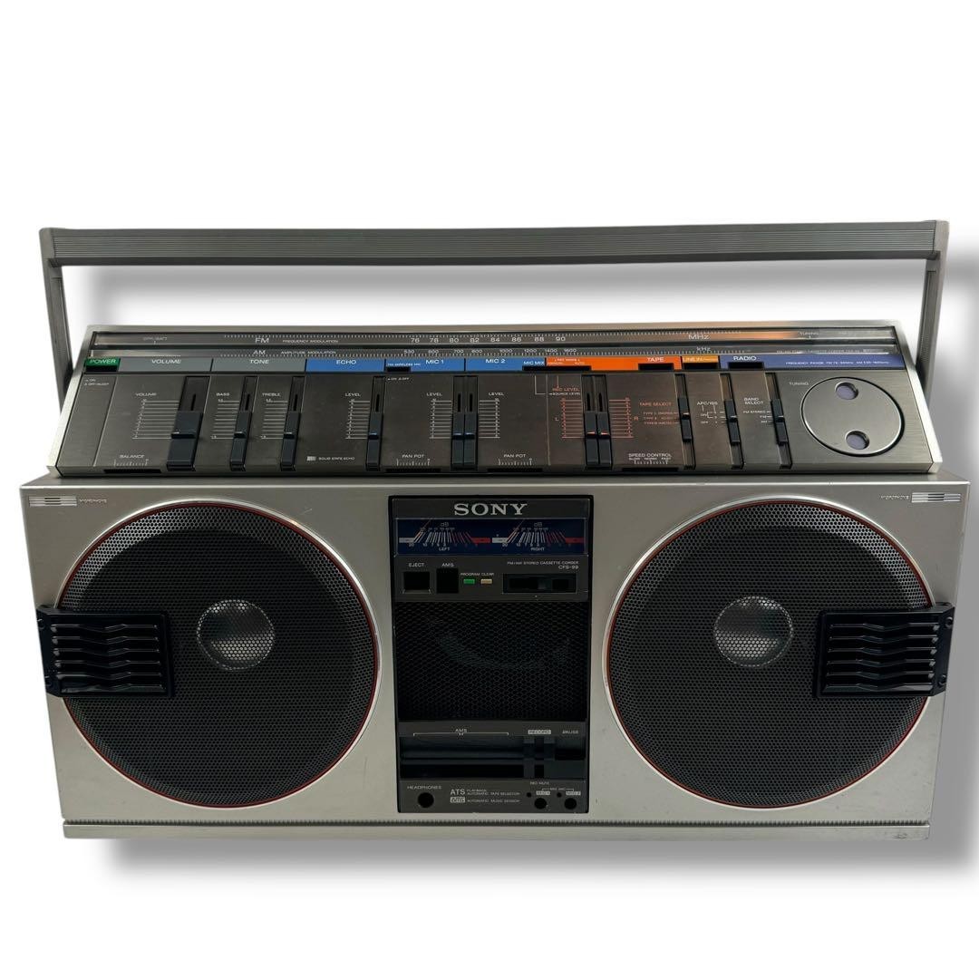 Sony CFS-99 Energy 99 Bluetooth Modified Boombox Radio Cassette