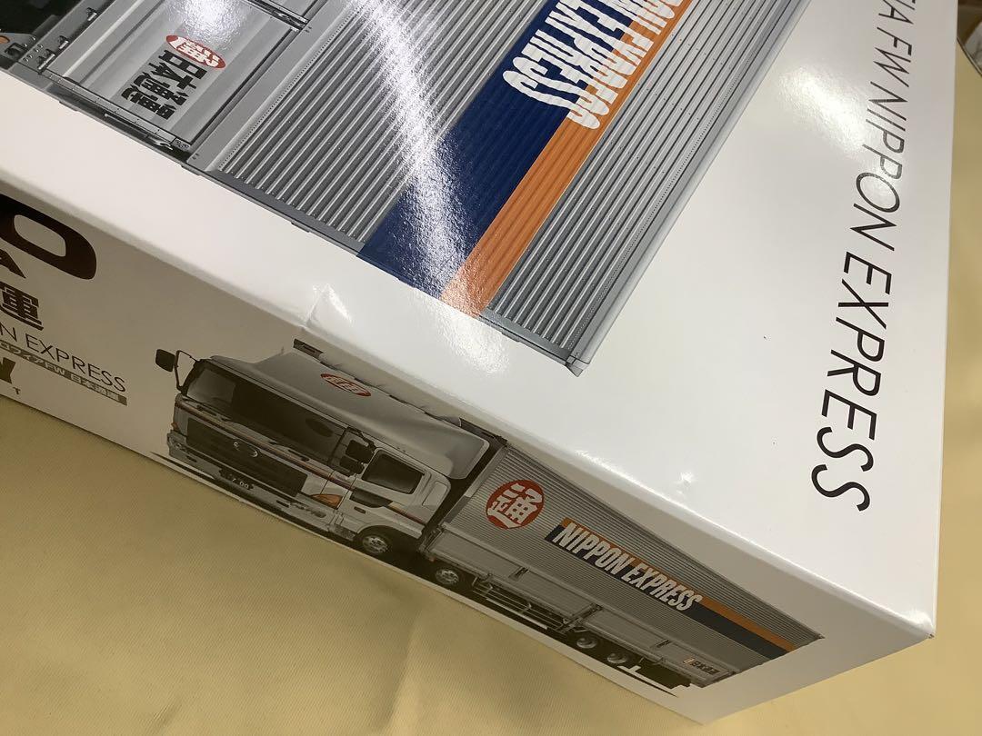 Aoshima Hino Profia FW Nippon Express Truck Model Kit 1/24 Scale