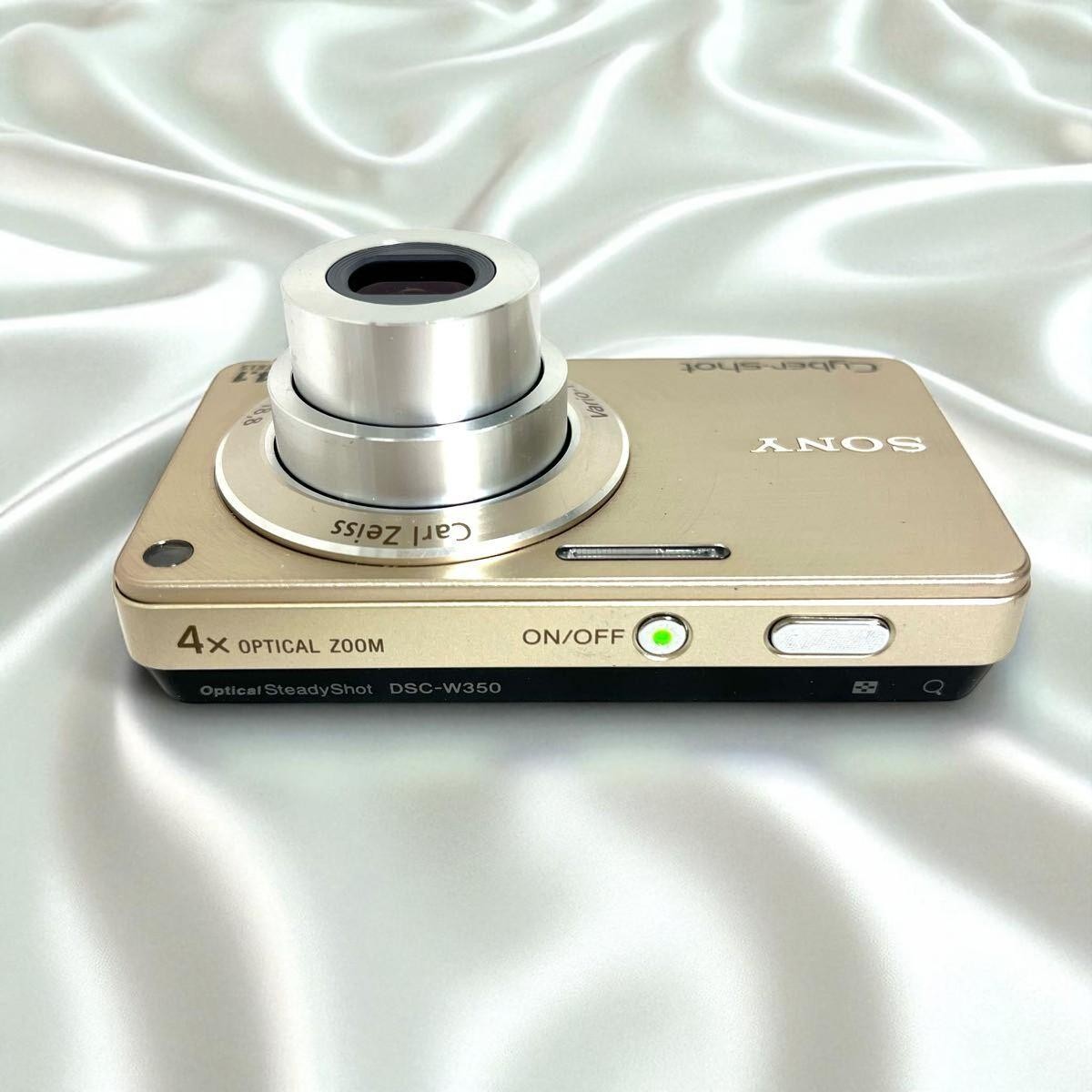 Mint] Sony Cyber Shot DSC-W350 Compact Digital Camera Gold