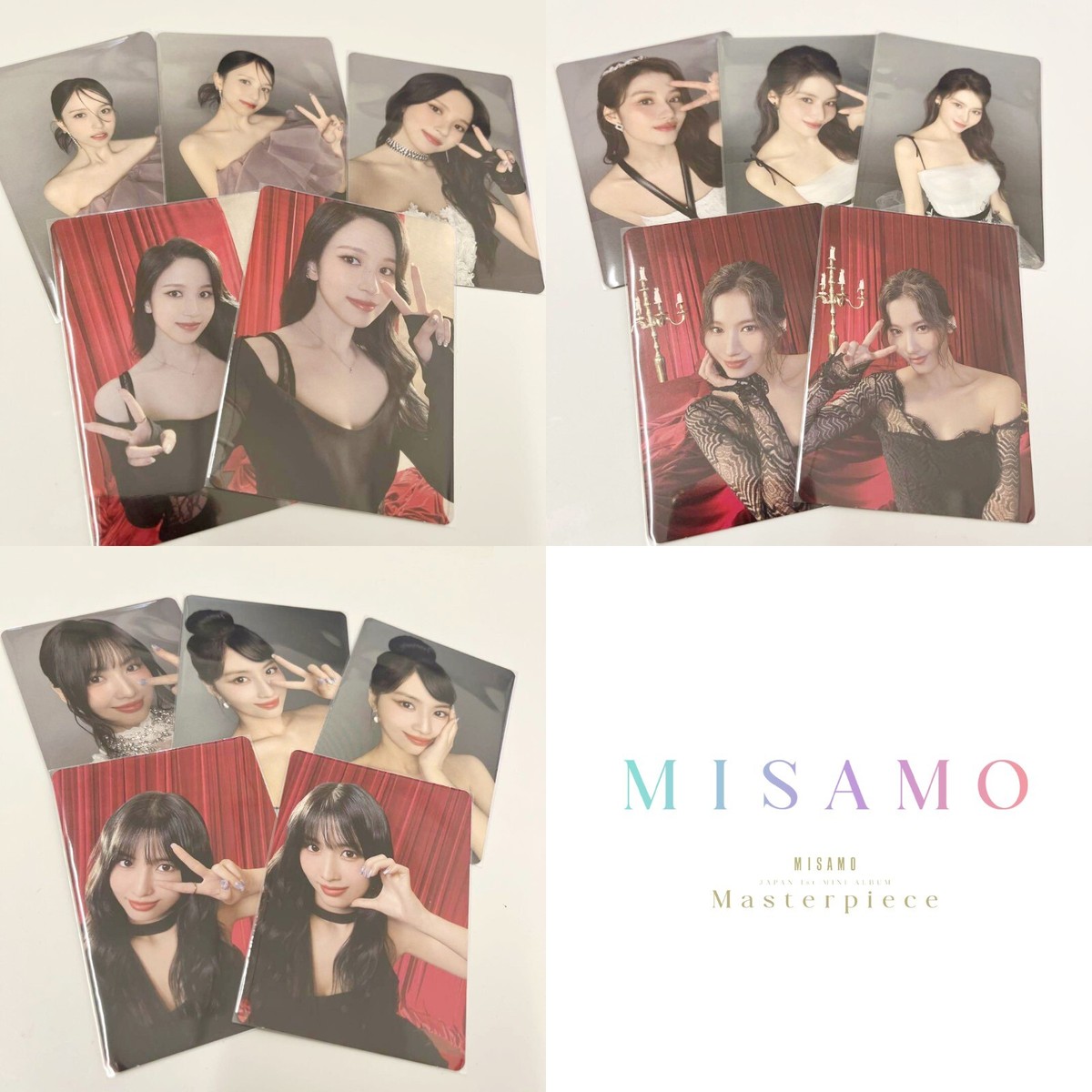 MISAMO Masterpiece Tower Records Lucky Draw MOMO SANA MINA