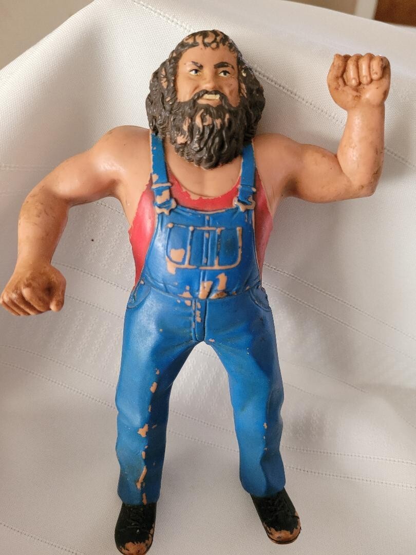 HILLBILLY JIM WWF WRESTLING SUPERSTARS VINTAGE 1984 LJN 8