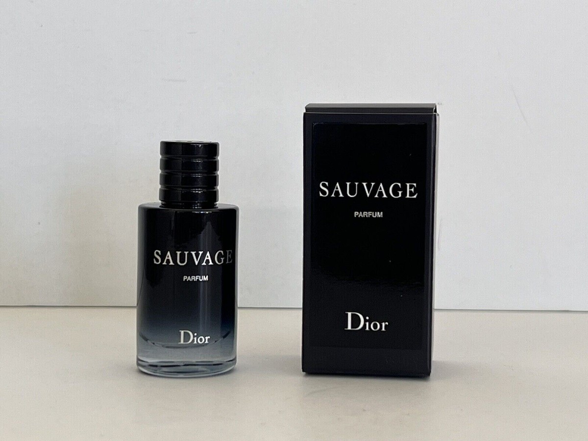 DIOR Sauvage PARFUM Travel Size Splash Mini Bottle 0.34 oz / 10 mL