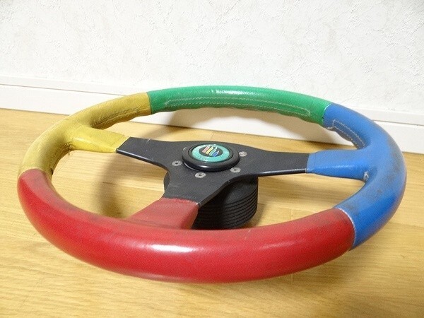 MOMO Benetton FORMULA F1 TEAM Racing Steering Wheel Vintage Car