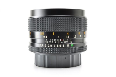 Contax Carl Zeiss Planar T* 50mm f/1.4 MMJ Near Mint MF Lens From