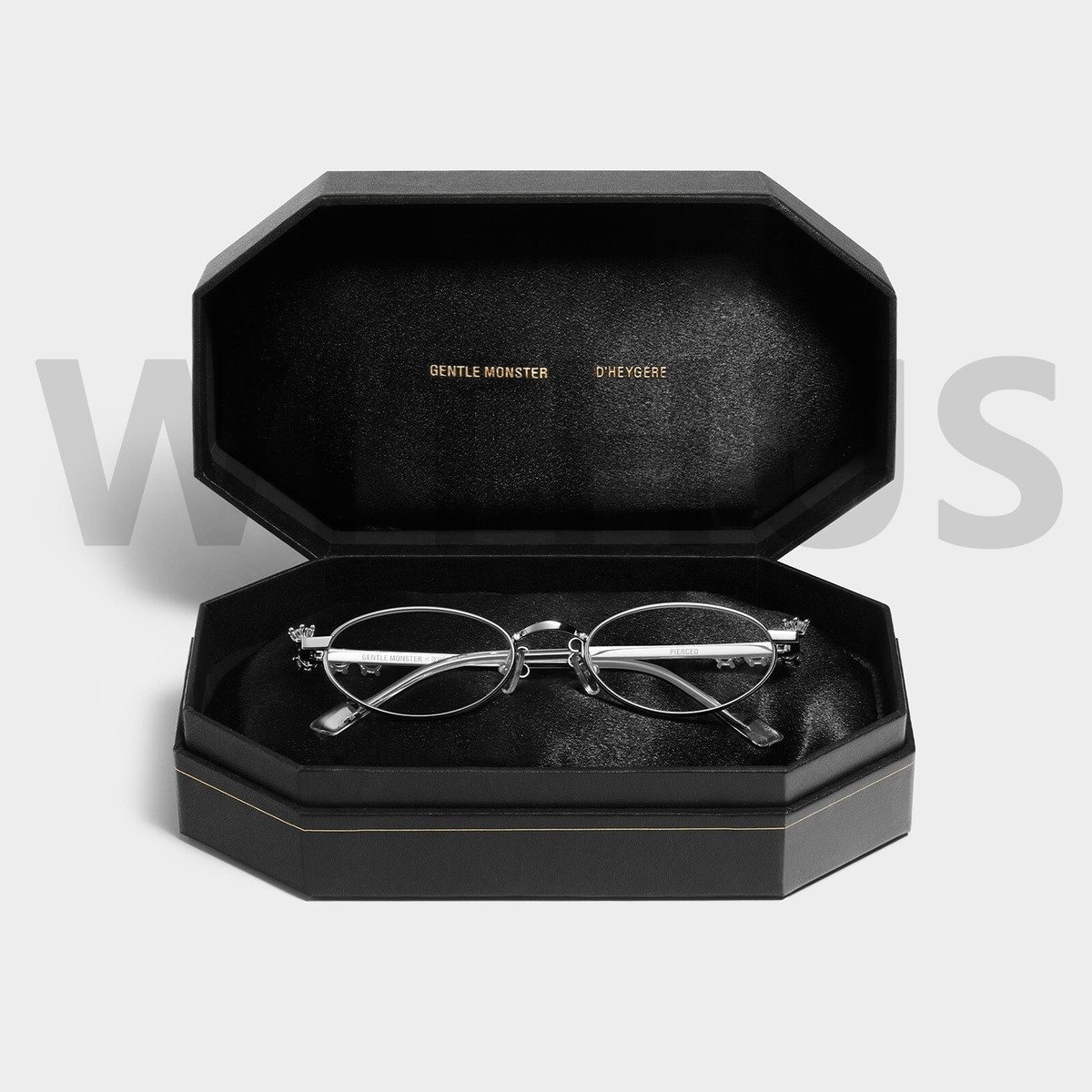 Gentle Monster x D'heygere Pierced 02 Silver / 100% Authentic