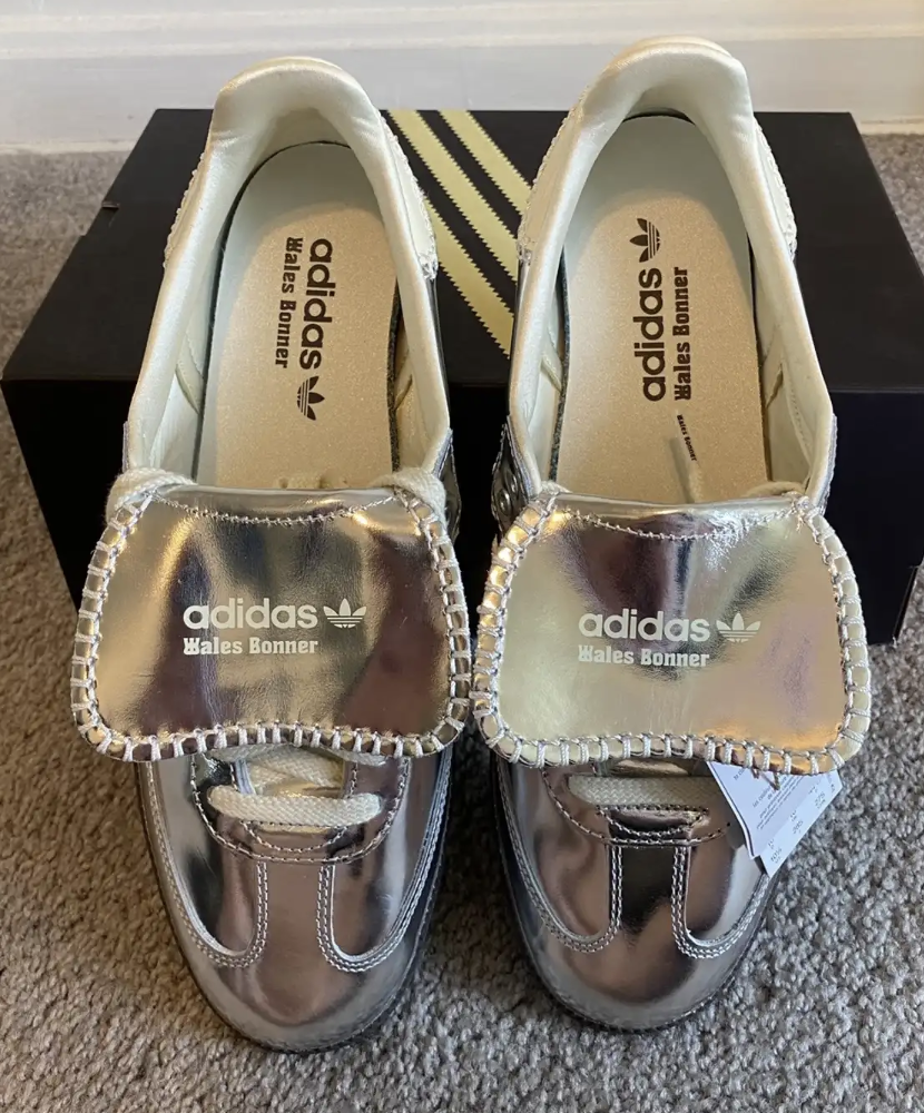 Adidas Samba Wales Bonner Silver | eBay