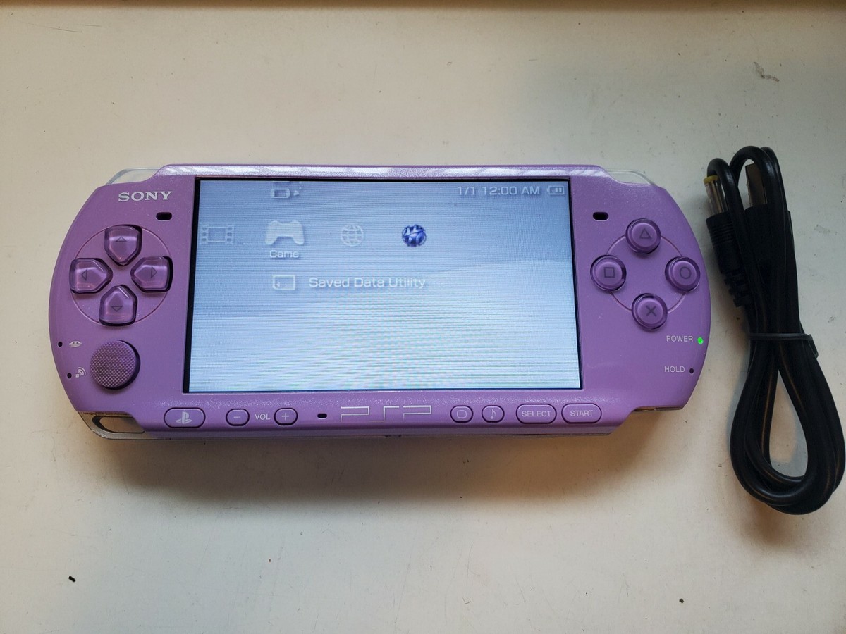 Sony PSP-3000 Hannah Montana Limited-Ed Pack - Lilac -purple | eBay