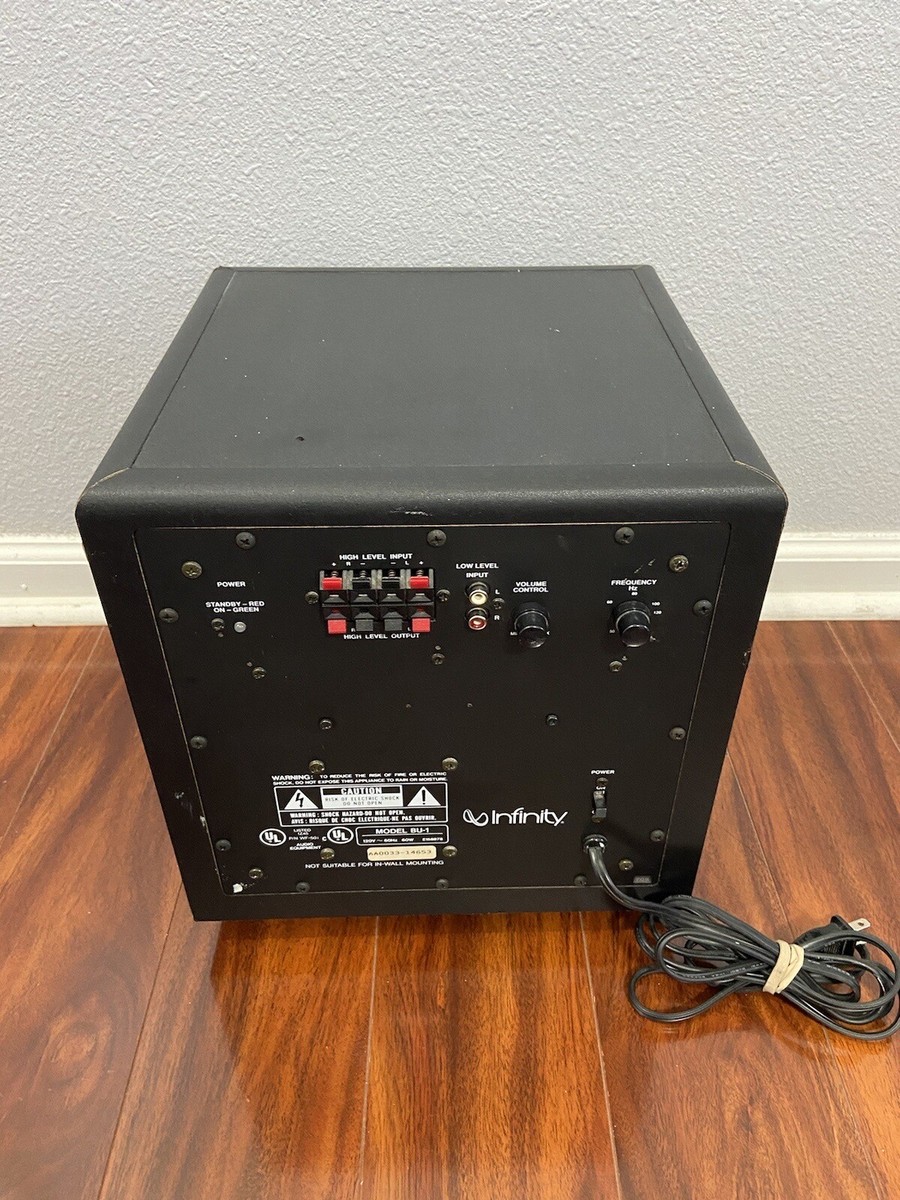 Infinity BU-1 Powered Subwoofer 8