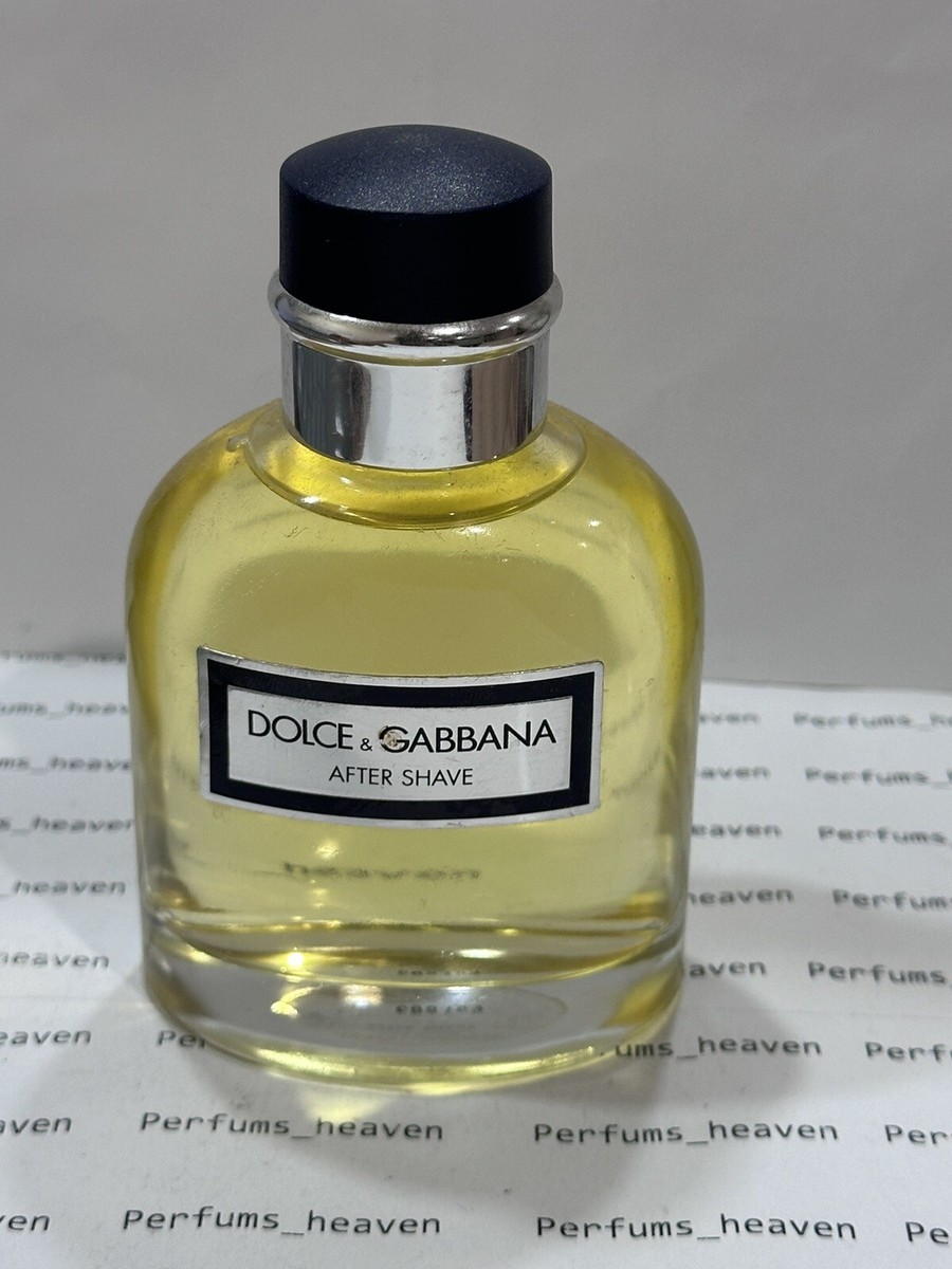 Dolce & Gabbana Pour Homme After Shave 4.2 oz / 125ml Made in