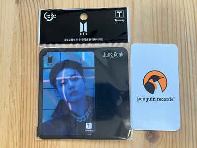 BTS - PROOF HOLOGRAM T-MONEY CARD KOREA TRANSPORTATION CARD CU V