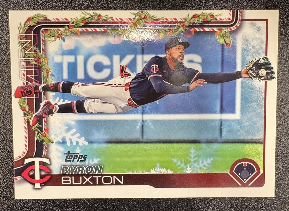 2025 Topps Holiday Byron Buxton #H11 Twins | eBay