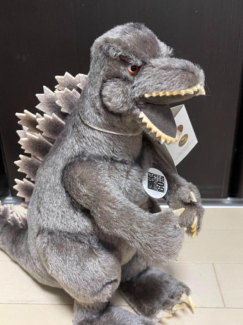 Steiff Godzilla 60th Anniversary 2014 TOHO Mohair Plush Limited to