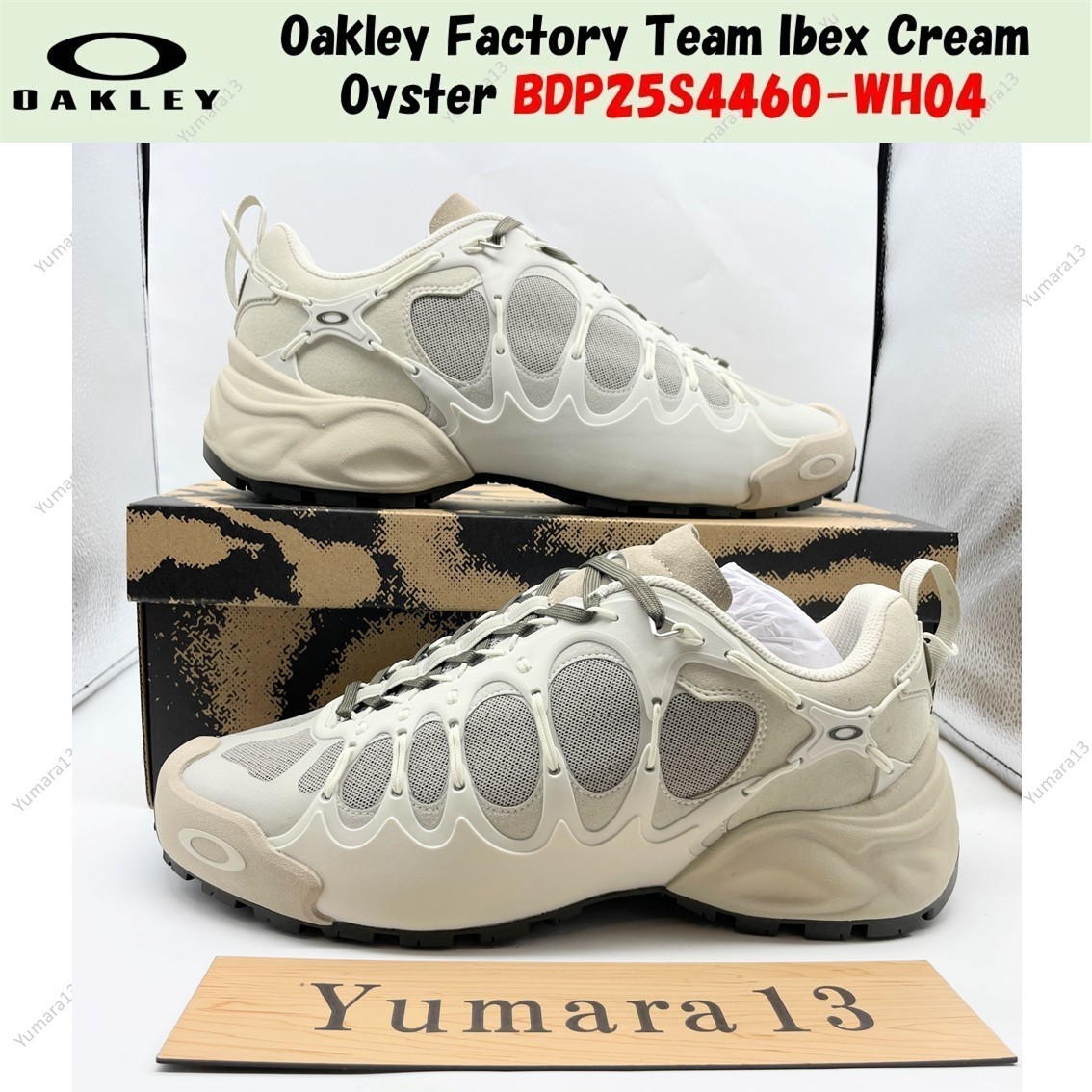 Oakley Factory Team Ibex Cream Oyster BDP25S4460-WH04 | eBay