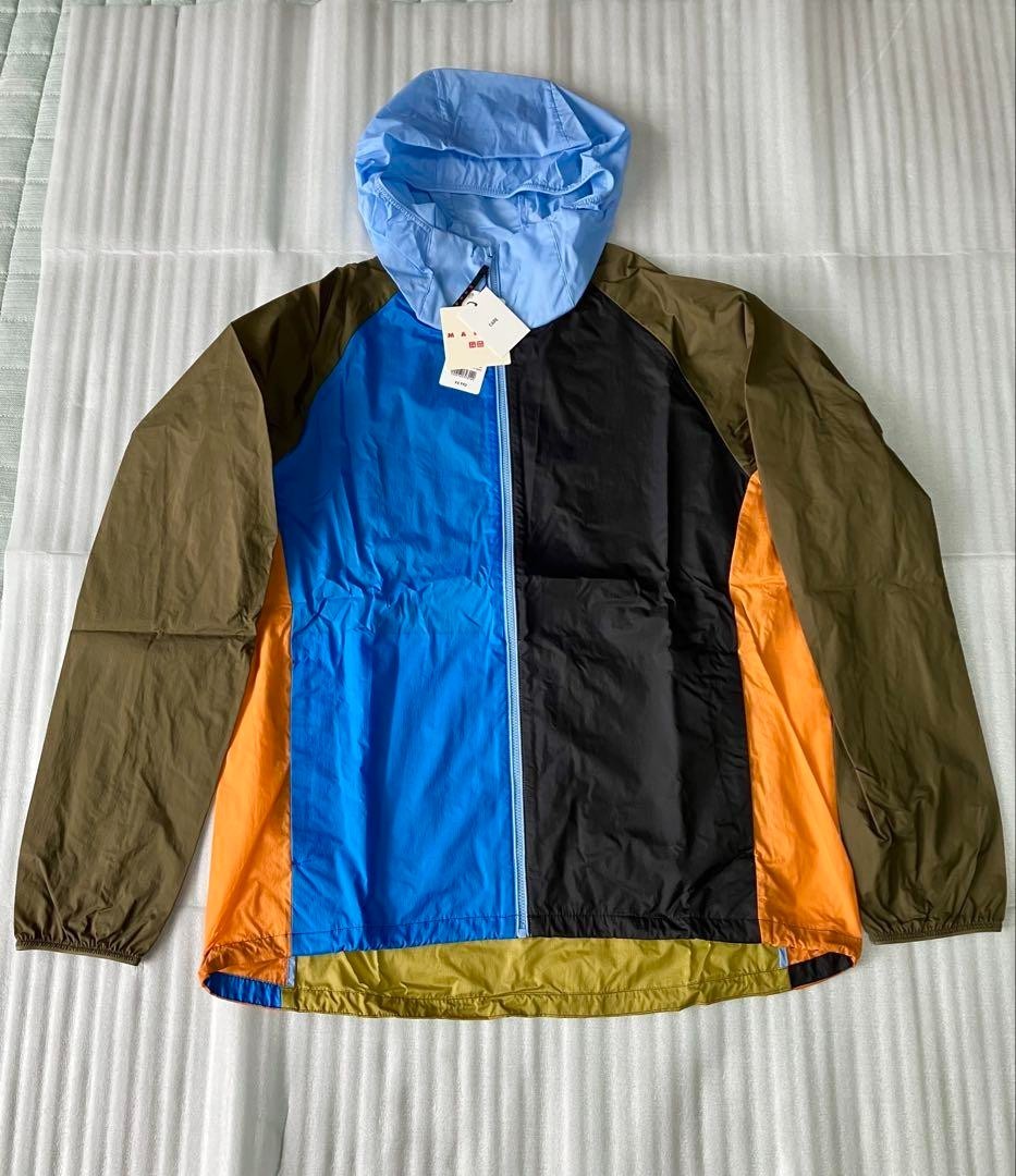 UNIQLO x MARNI Pocketable Hoodie Parka Nylon Jacket Japan Size L