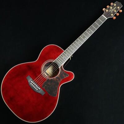 Takamine Electric Acoustic Guitar DMP50S Wine Red with Hard Case