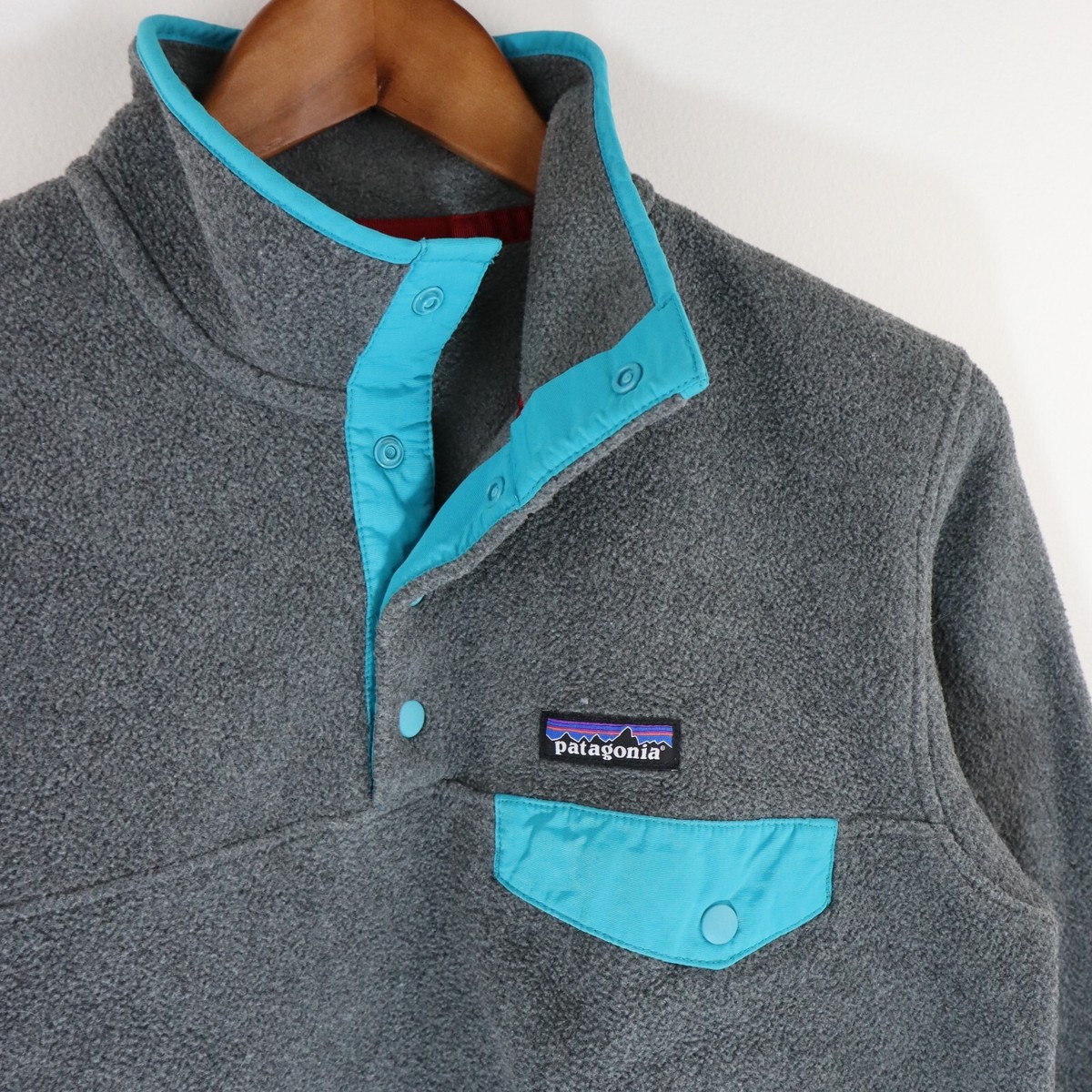 Y2K Patagonia Snap-T Synchilla Fleece Pullover Jacket Womens XS