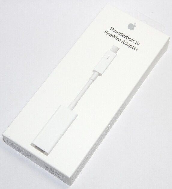 Apple Thunderbolt to FireWire Adapter Cable MD464ZM/A A1463 NEW