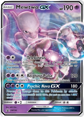 PSA 10 2019 Mewtwo GX HR Competition Winner Promo 363/SM-P Pokemon