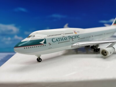 Hogan Cathay Pacific B747-400 B-HUI 'HK for sure' 1:400 | eBay