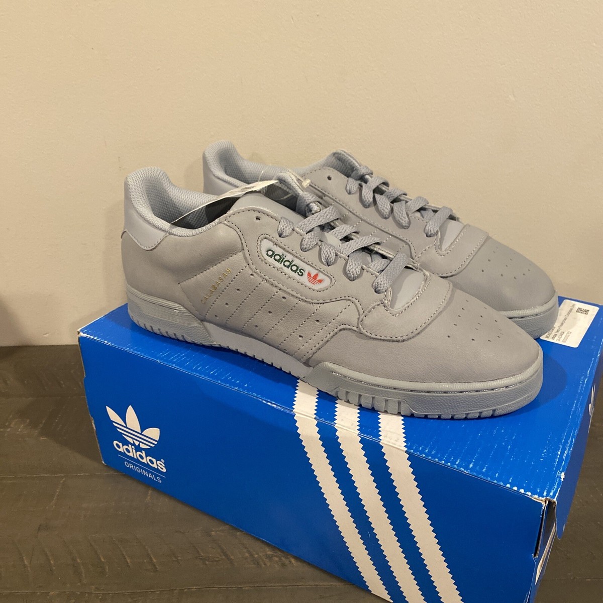 Size 10.5 - adidas Yeezy Powerphase Calabasas Grey 191523351981| eBay