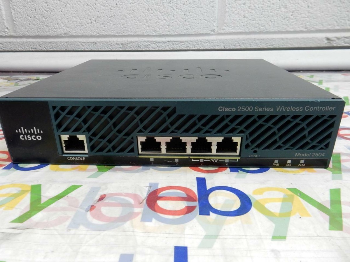 Cisco AIRCT-2504-K9 2504 2500 Series Wireless Lan Controller With