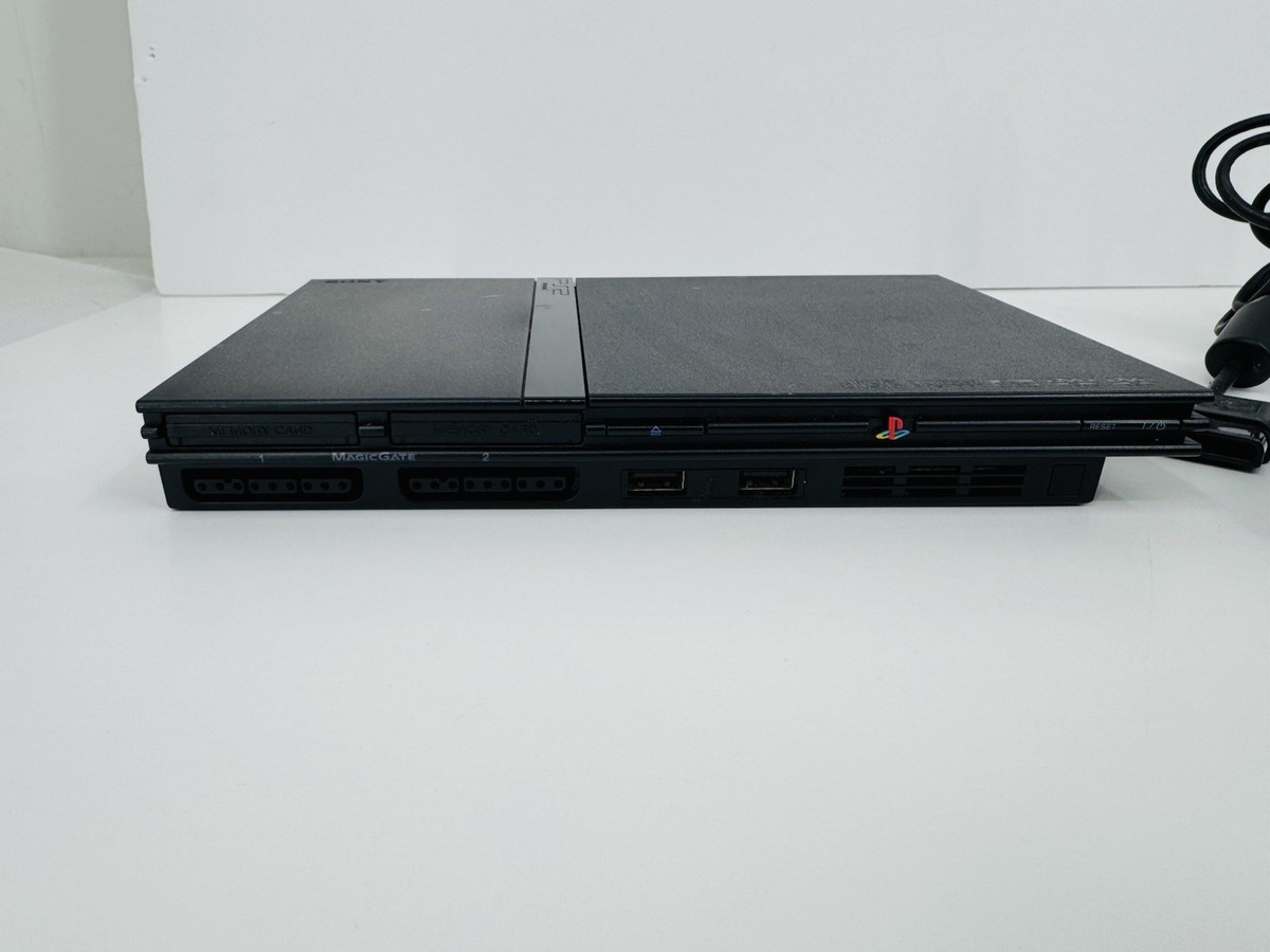 SONY PlayStation 2 (PS2) Slim Console SCPH-77001 w/ Remote