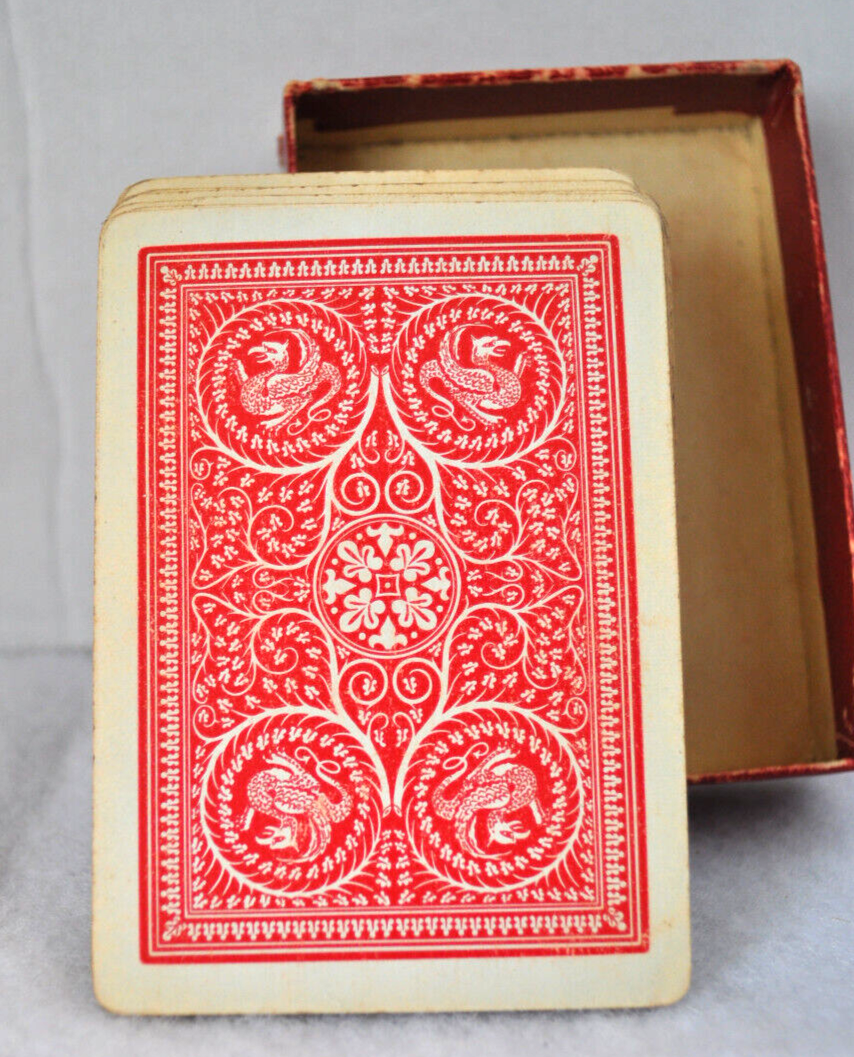 Vintage The US Playing Card Co No 500 Playing Cards 11 12 & 2 13's