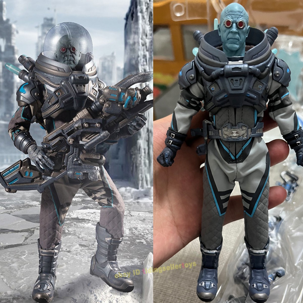 Mezco Toyz Batman Arkham: Mister Freeze 1/12 Action Figure 6