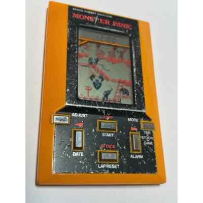 GAME AND & WATCH MONSTER PANIC Epoch Pocket Digit Com | eBay