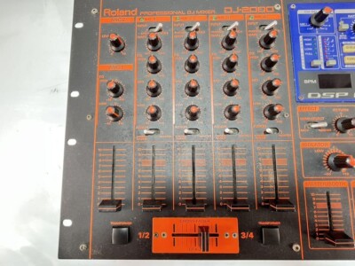 Roland DJ-2000 Professional DJ Mixer 4 channel Mixing Used From