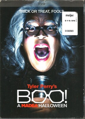 Tyler Perry's Boo! A Madea Halloween DVD 2016 Cassi Davis Patrice