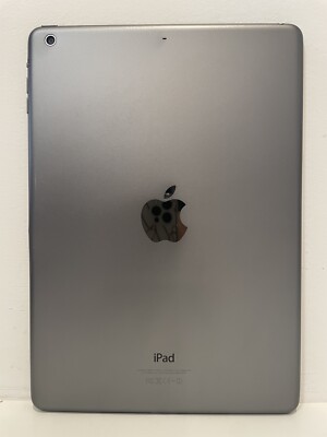 Apple iPad Air 1st Gen. 32GB Wi-Fi 9.7in - Space Gray 888462098533