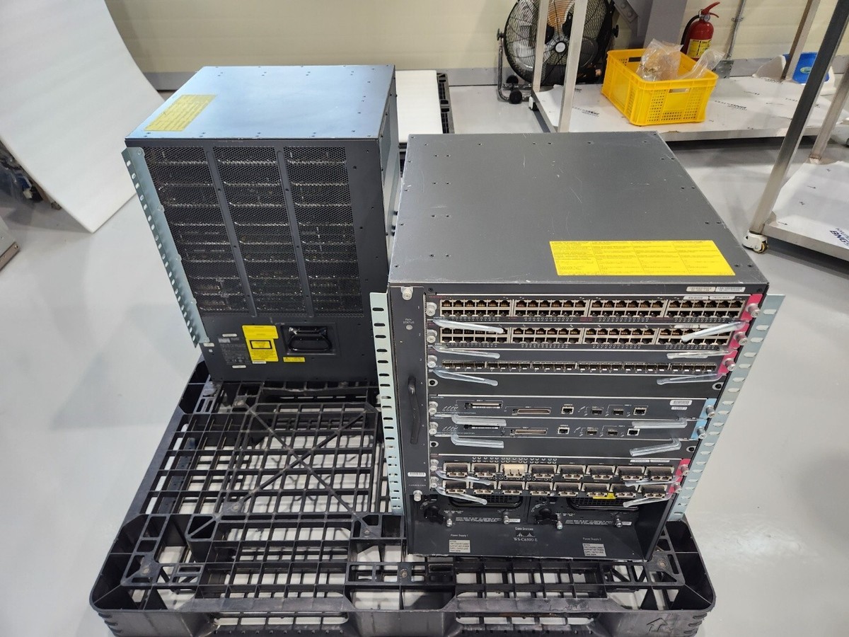 As-Is Cisco Catalyst 6500-E Series WS-C6500 SERIES | eBay