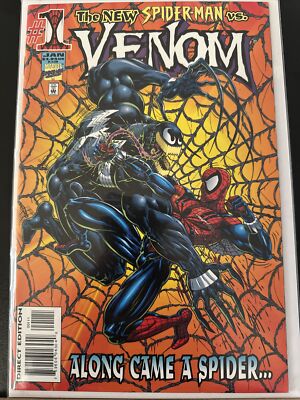 VENOM #1 ALONG CAME A SPIDER: THE NEW SPIDER-MAN VS VENOM 1996